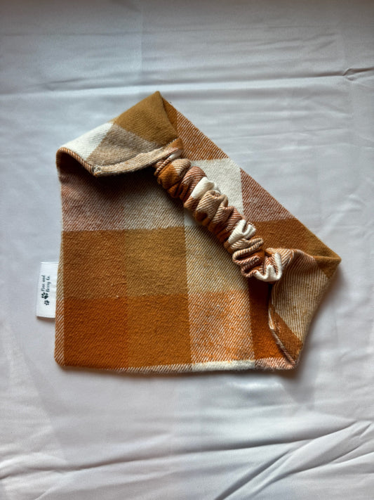 Candy Corn Plaid