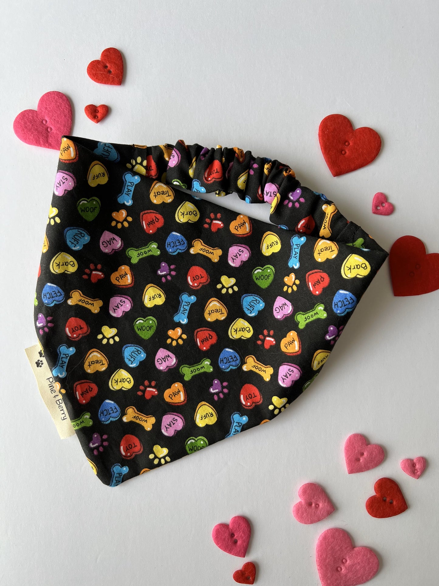 Puppy Love Slip-On Bandana